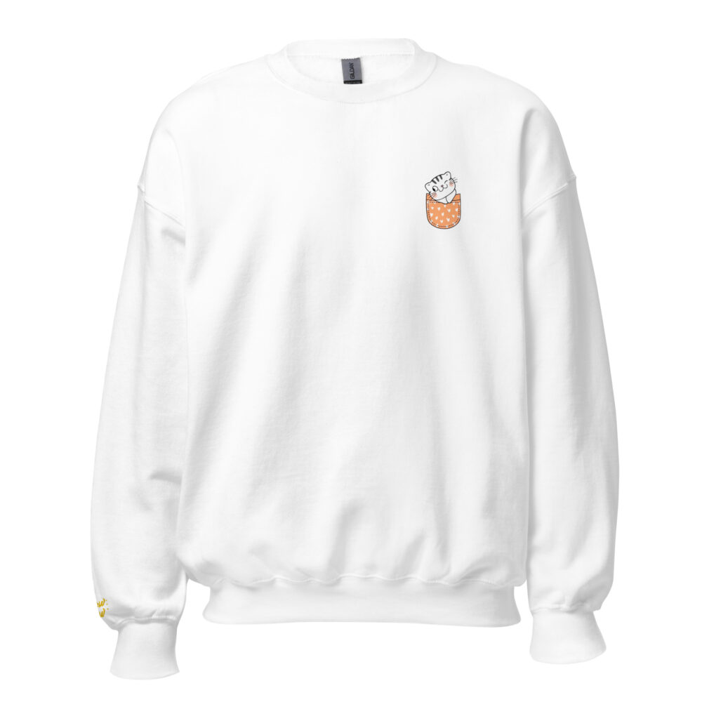 Felpa Girocollo Orange Pocket Tiger - immagine 60