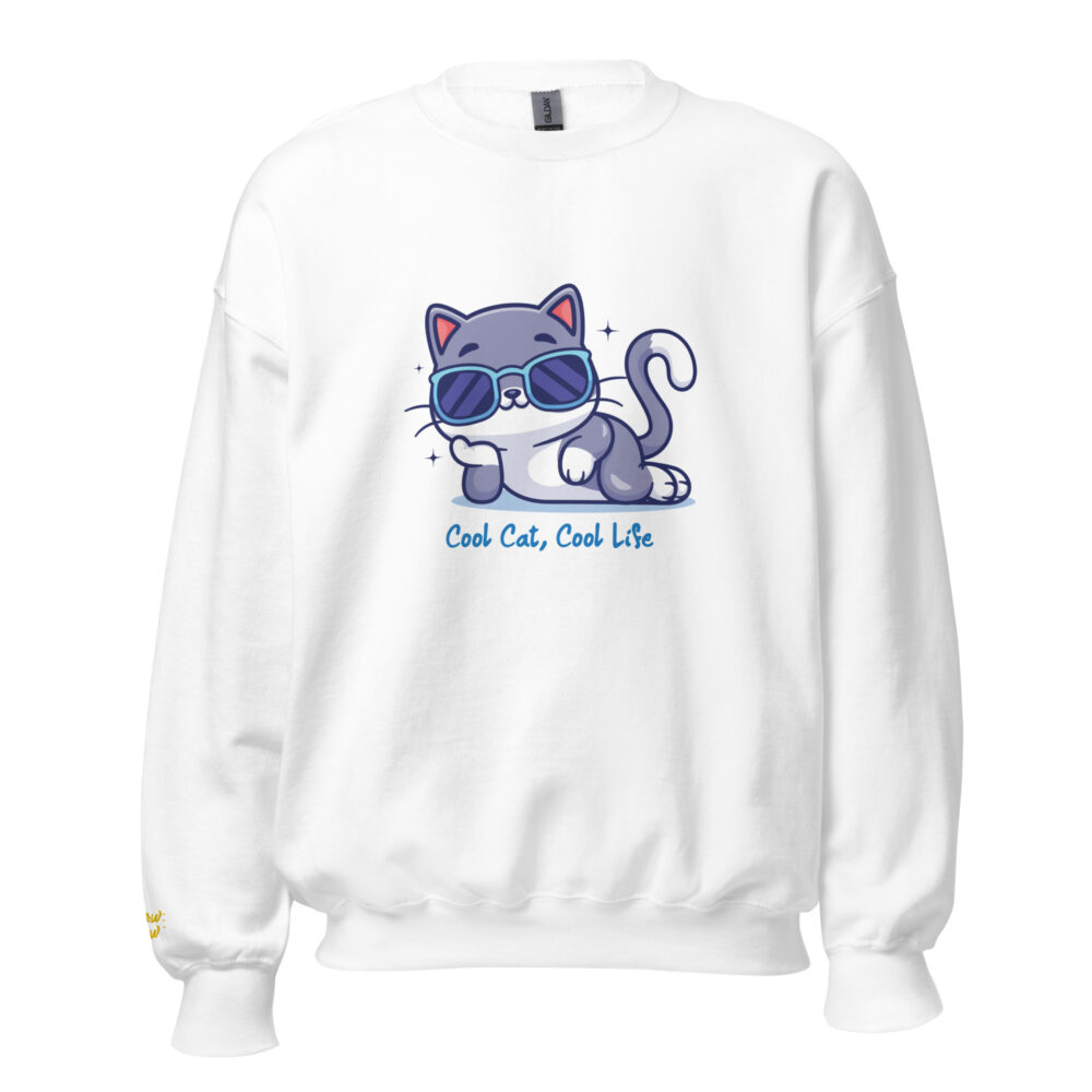 Felpa Girocollo Gatto Trendy - immagine 60