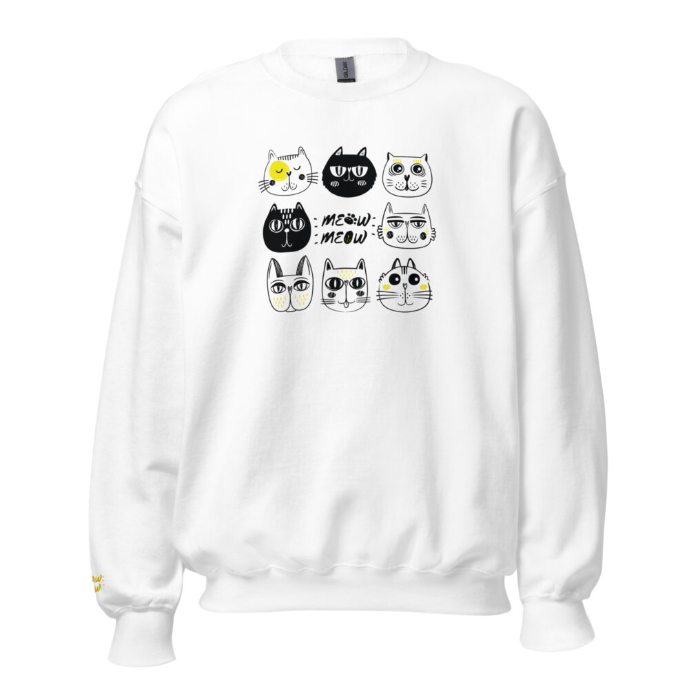 Felpa Girocollo Meow Collection - immagine 39