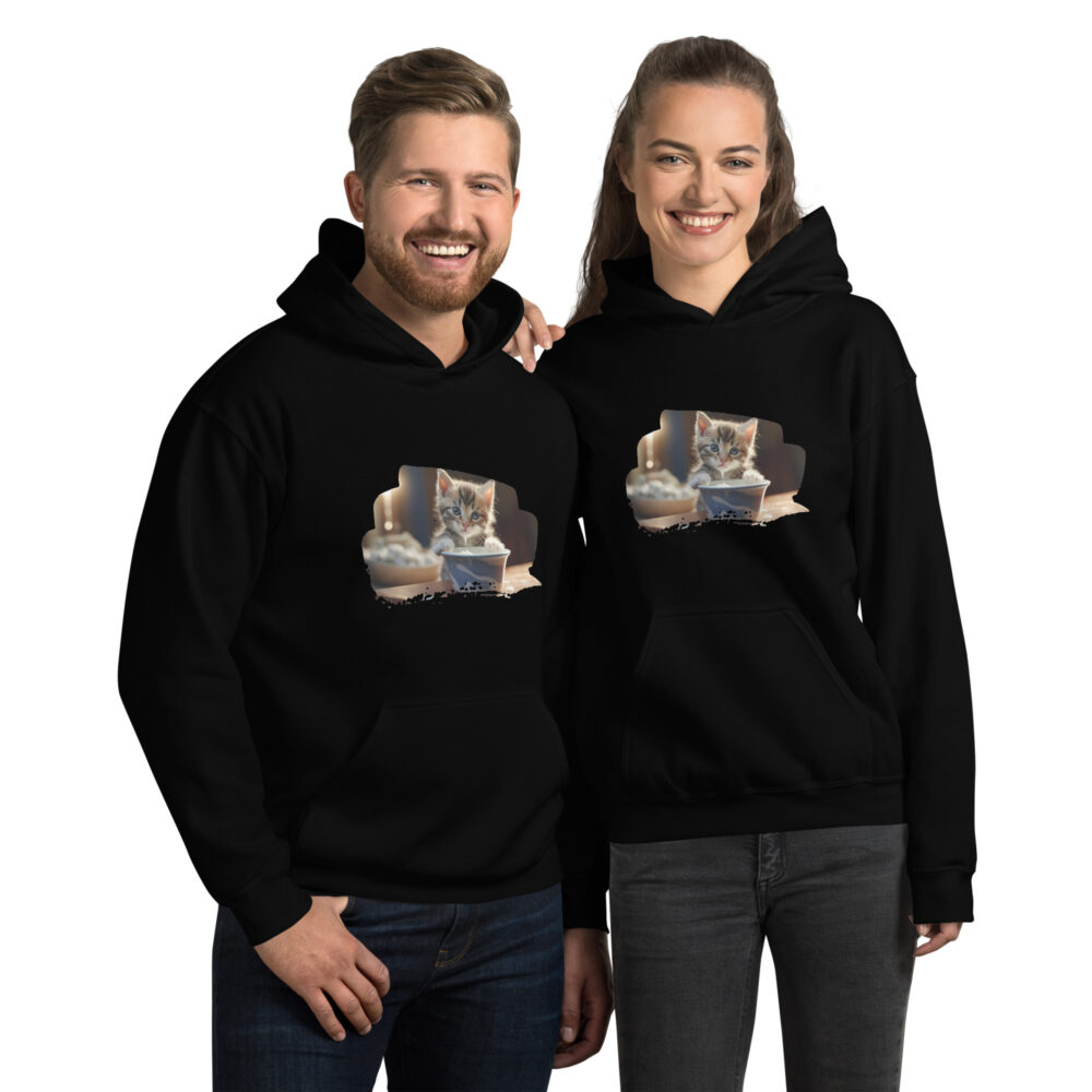Milk Bowl Curious Kitten Hoodie - immagine 2
