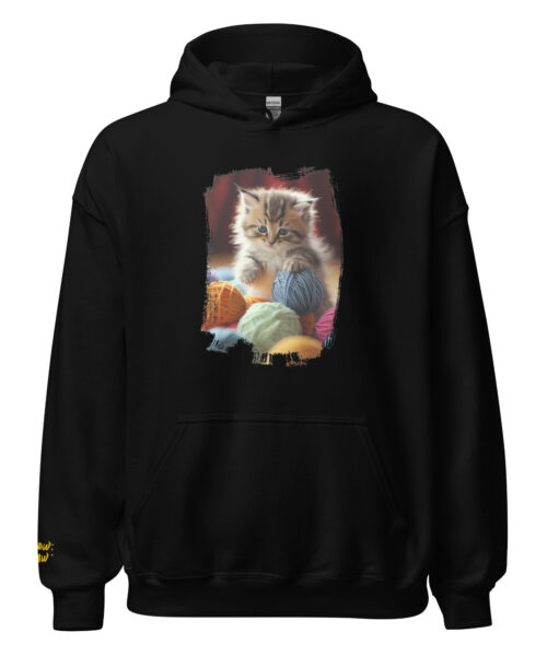 Playful Yarn Kitten Comfort Hoodie