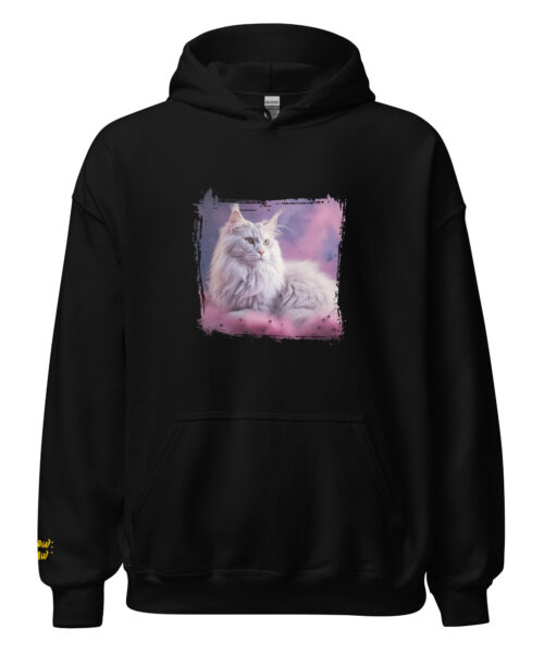 Purple Mist Maine Coon Majesty Hoodie