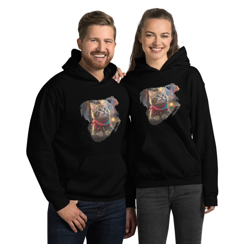 Winter Scarf Tabby Explorer Hoodie - immagine 2