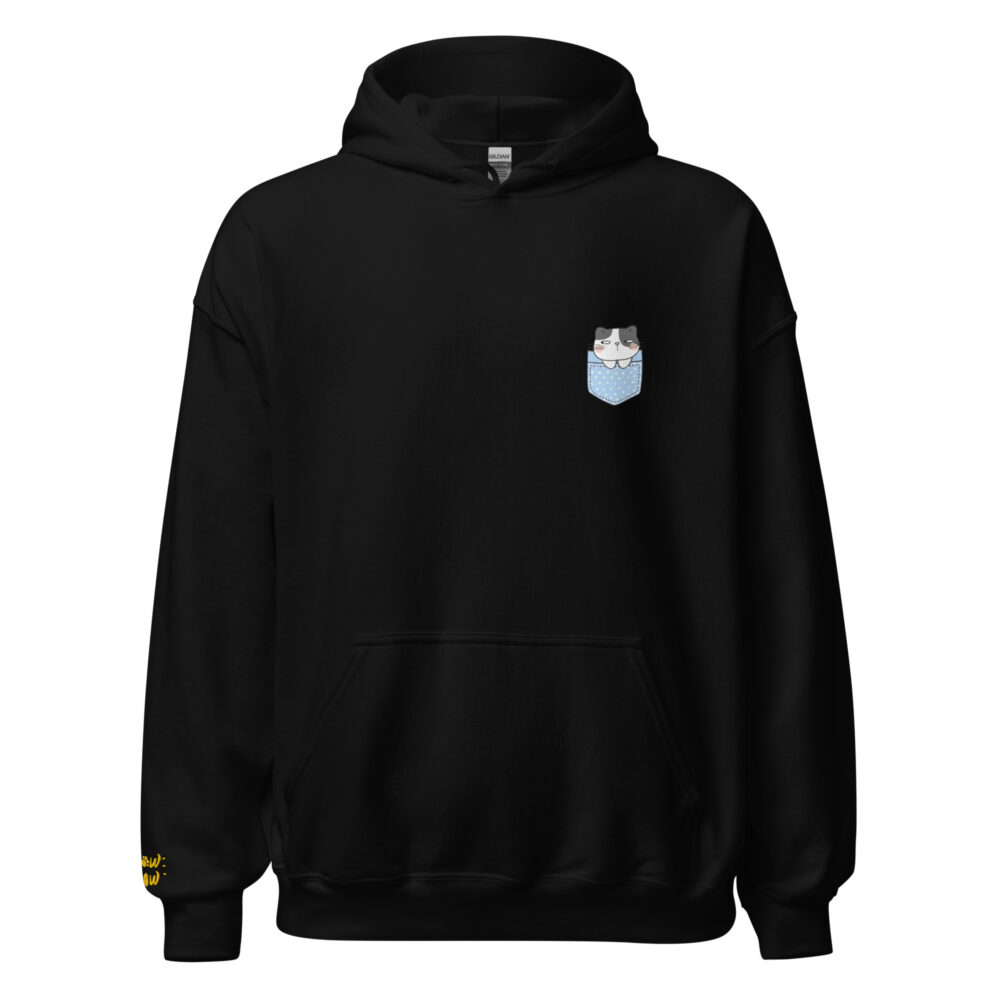 Felpa con Cappuccio Heart Pocket Kitty