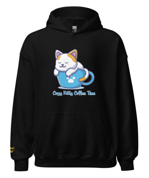 Felpa Cozy Kitty Coffee Time