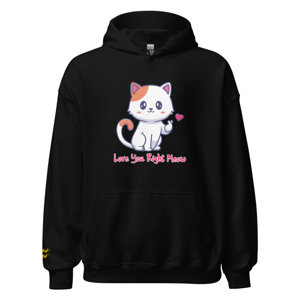 Felpa Love You Right Meow