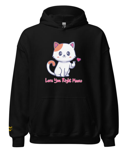 Felpa Love You Right Meow