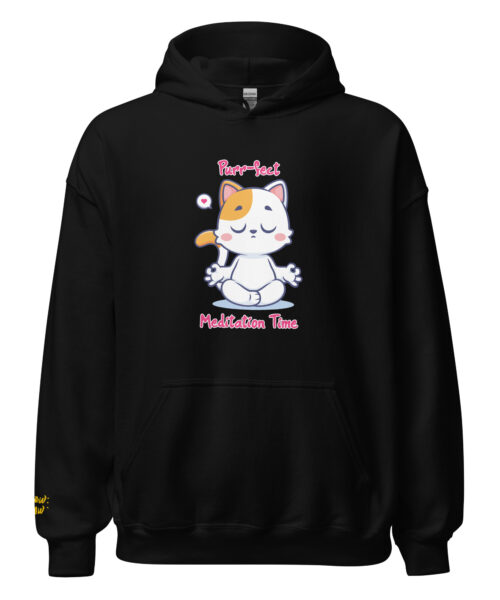 Felpa Purr-fect Meditation Time