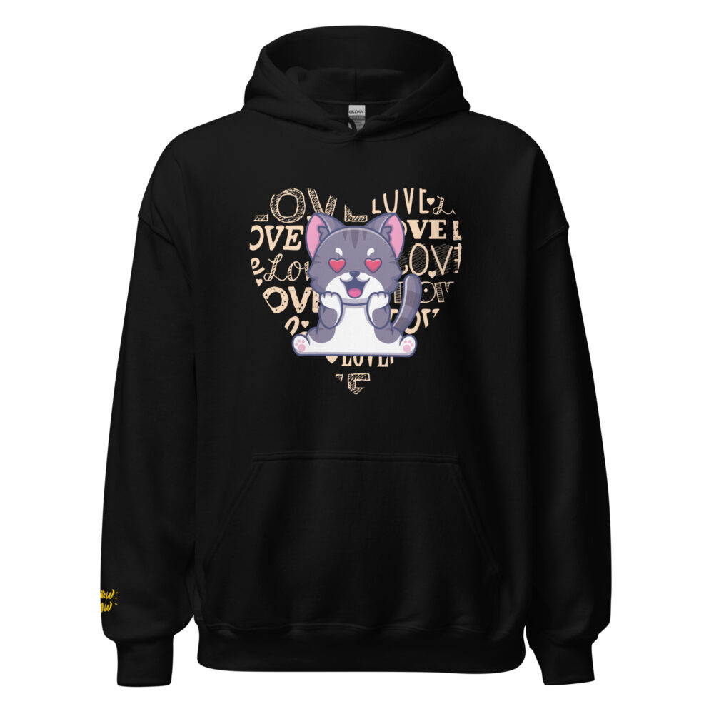 Felpa Love Heart Kitty