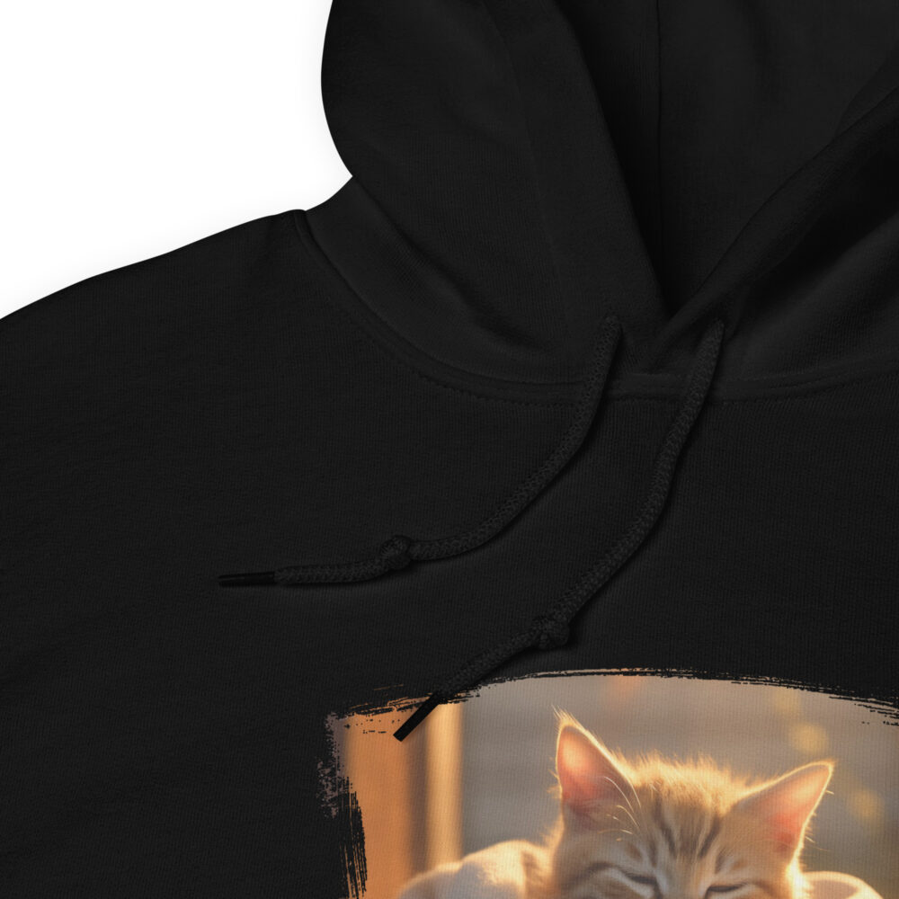 Dreamy Sleeping Kitten Hoodie - immagine 4