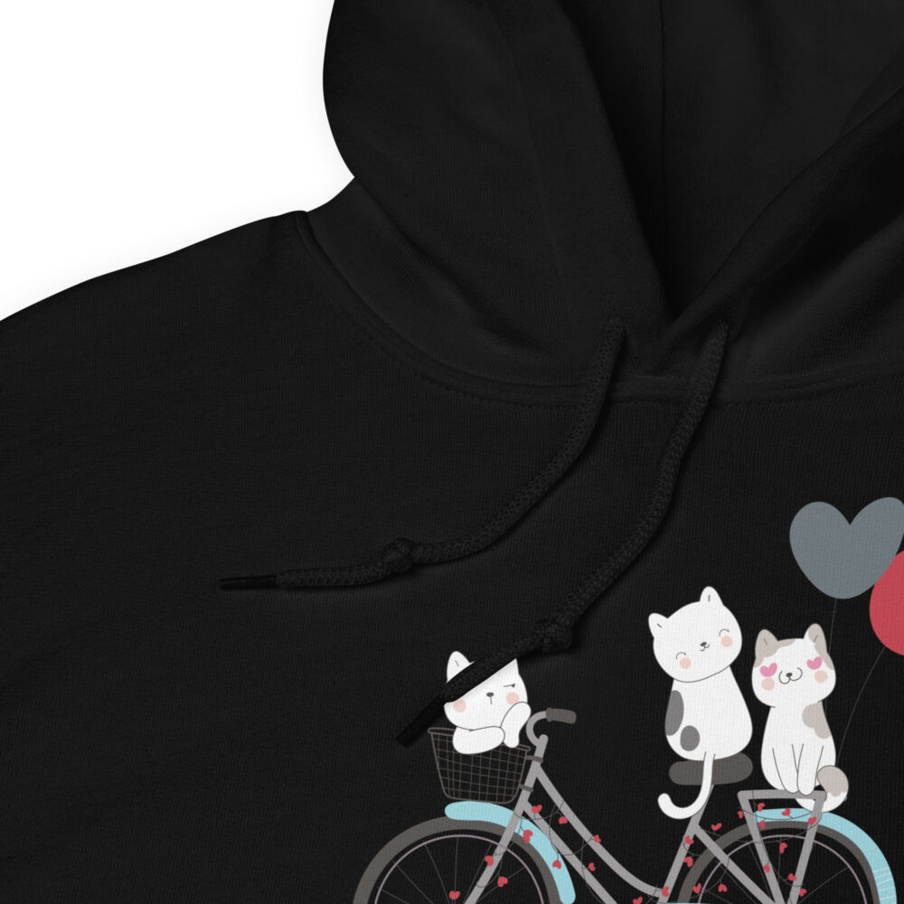Felpa Cycling Cats - immagine 4