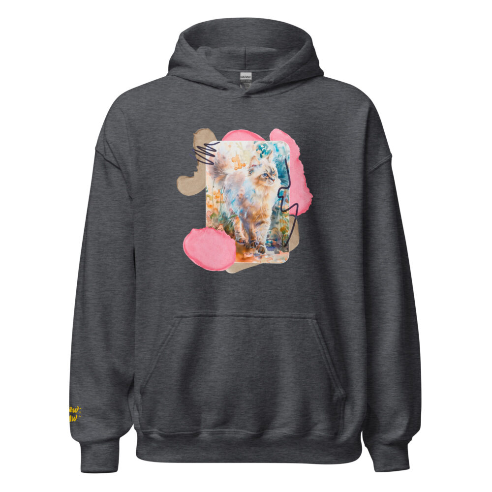 Felpa con Cappuccio Colorful Whiskers - immagine 55