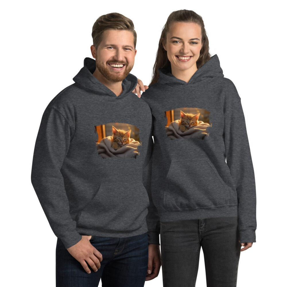 Dreamy Sleeping Kitten Hoodie - immagine 16