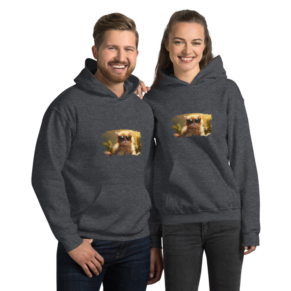 Golden Summer Cat Attitude Hoodie - immagine 16
