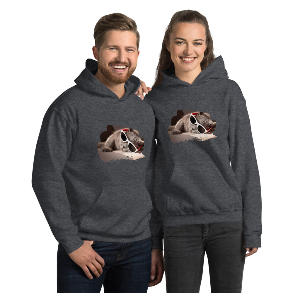 Cool Cat Nap Retro Hoodie - immagine 16