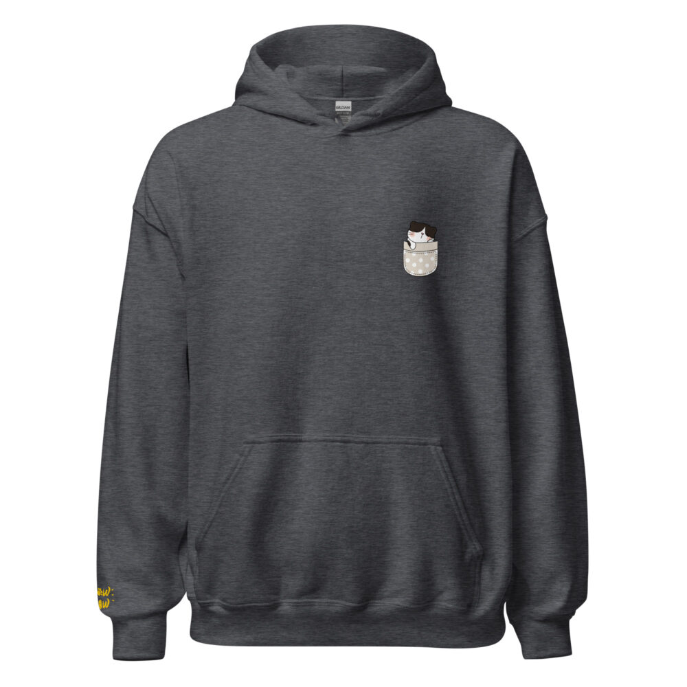 Felpa con Cappuccio Dotted Pocket Kitten - immagine 57