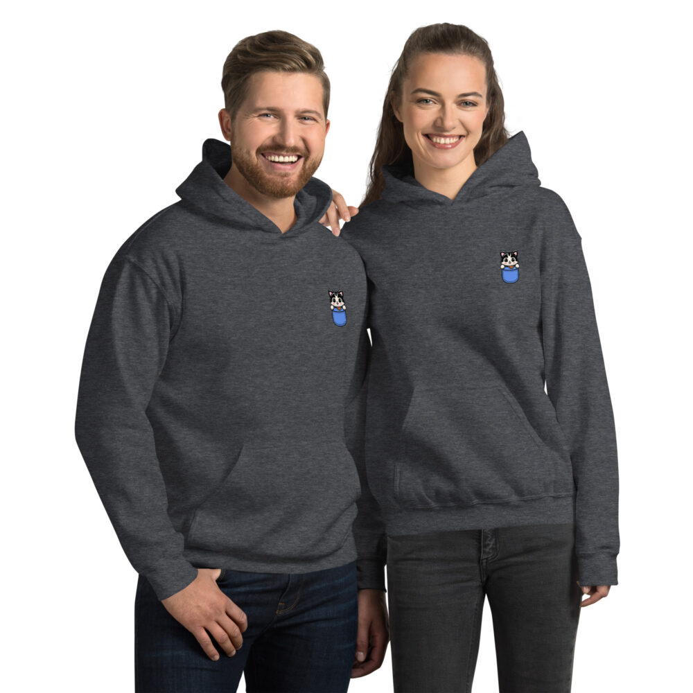 Felpa con Cappuccio Blue Pocket Pal - immagine 21