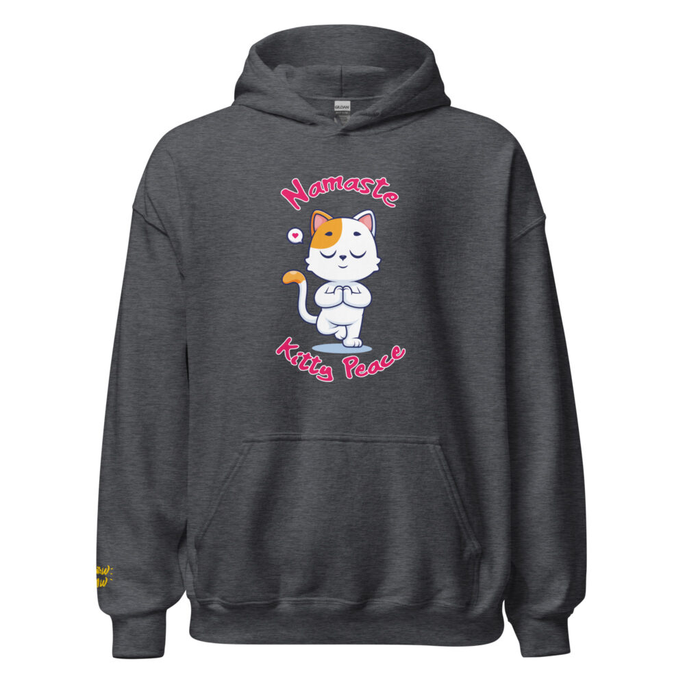 Felpa Namaste Kitty Peace - immagine 55