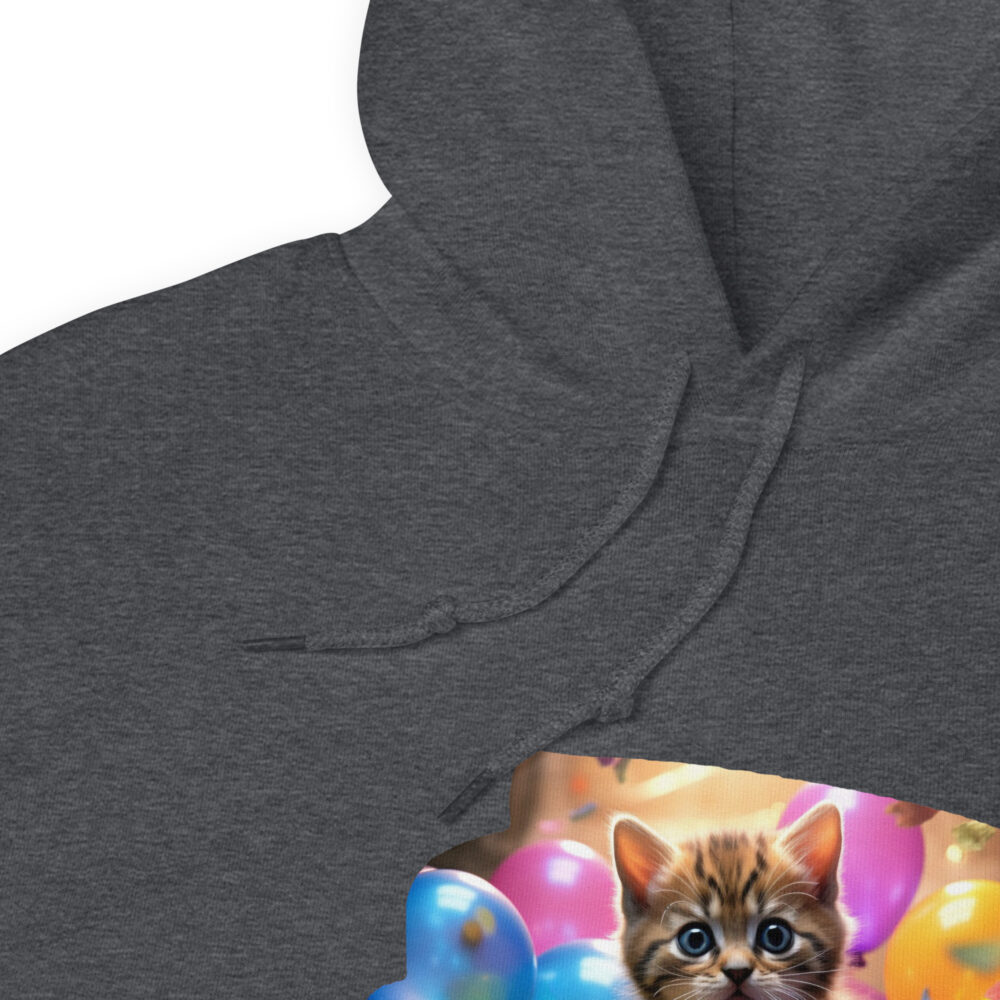 Balloon Party Kitten Celebration Hoodie - immagine 15