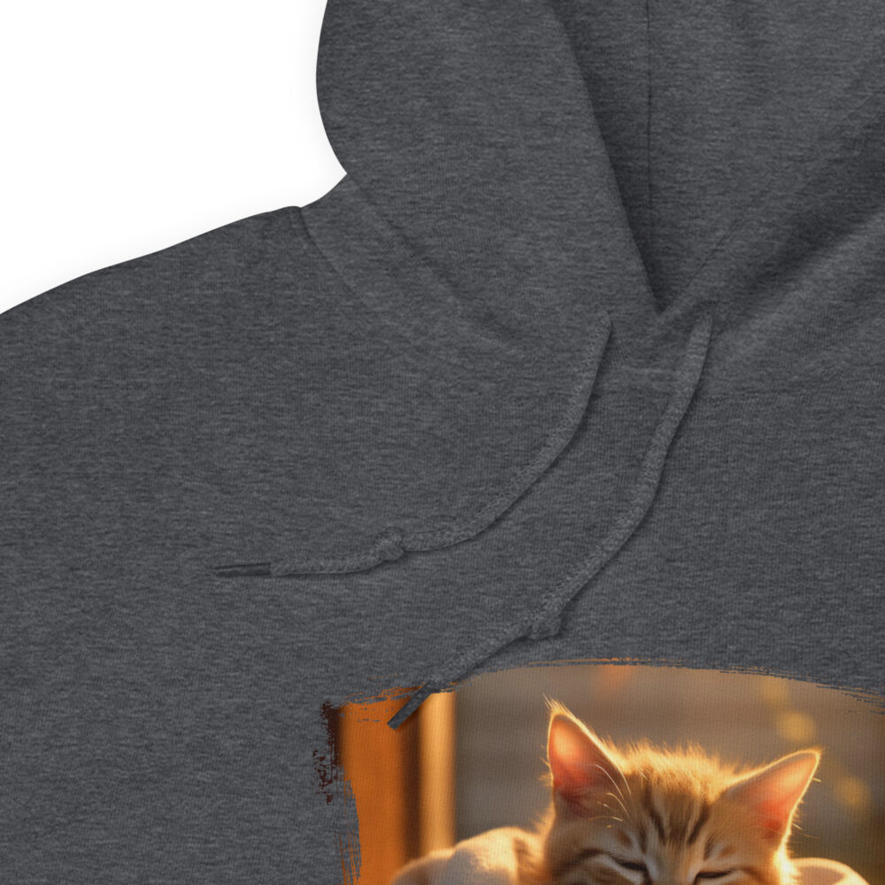 Dreamy Sleeping Kitten Hoodie - immagine 15