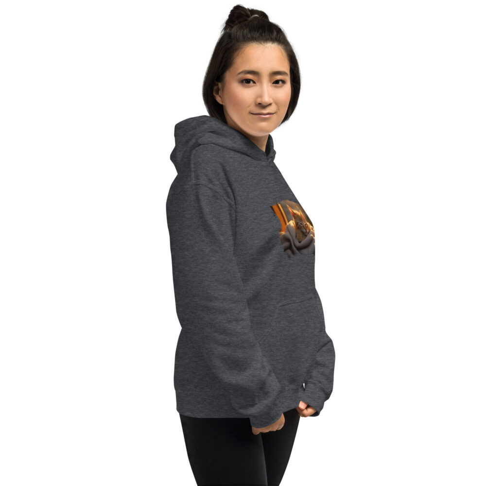Dreamy Sleeping Kitten Hoodie - immagine 14