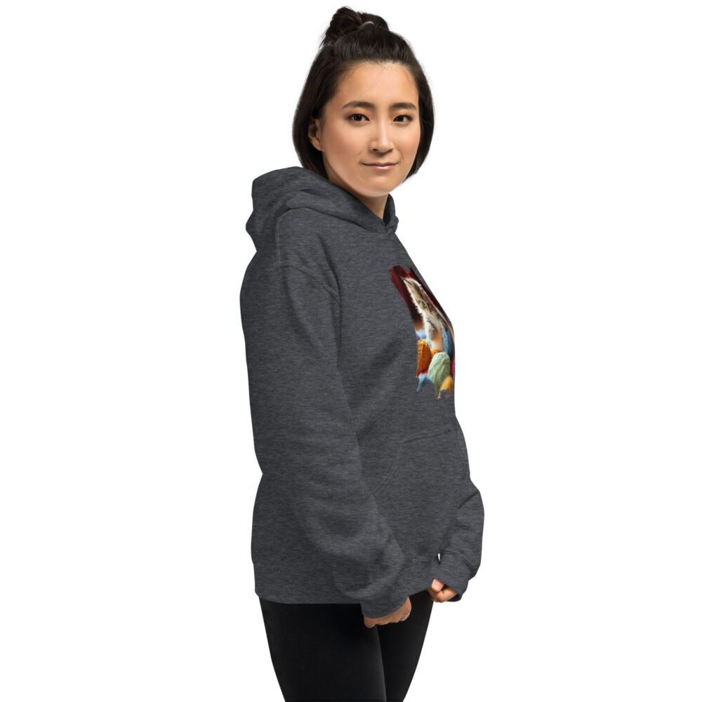 Playful Yarn Kitten Comfort Hoodie - immagine 13