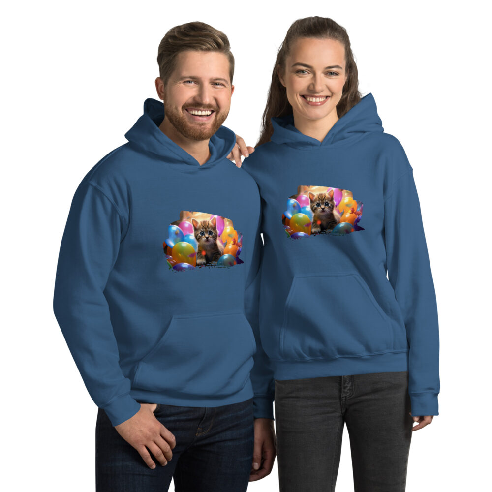 Balloon Party Kitten Celebration Hoodie - immagine 20