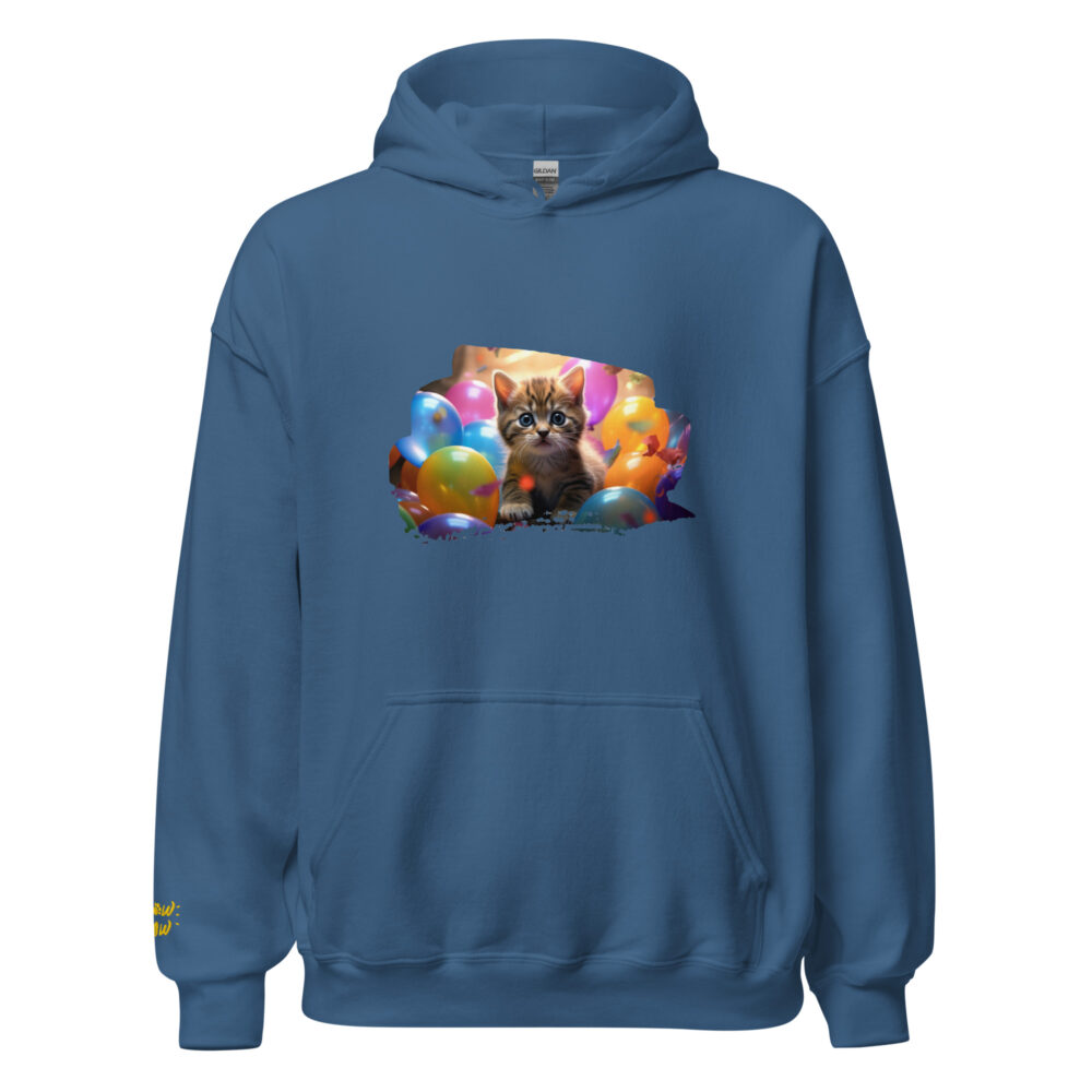 Balloon Party Kitten Celebration Hoodie - immagine 53