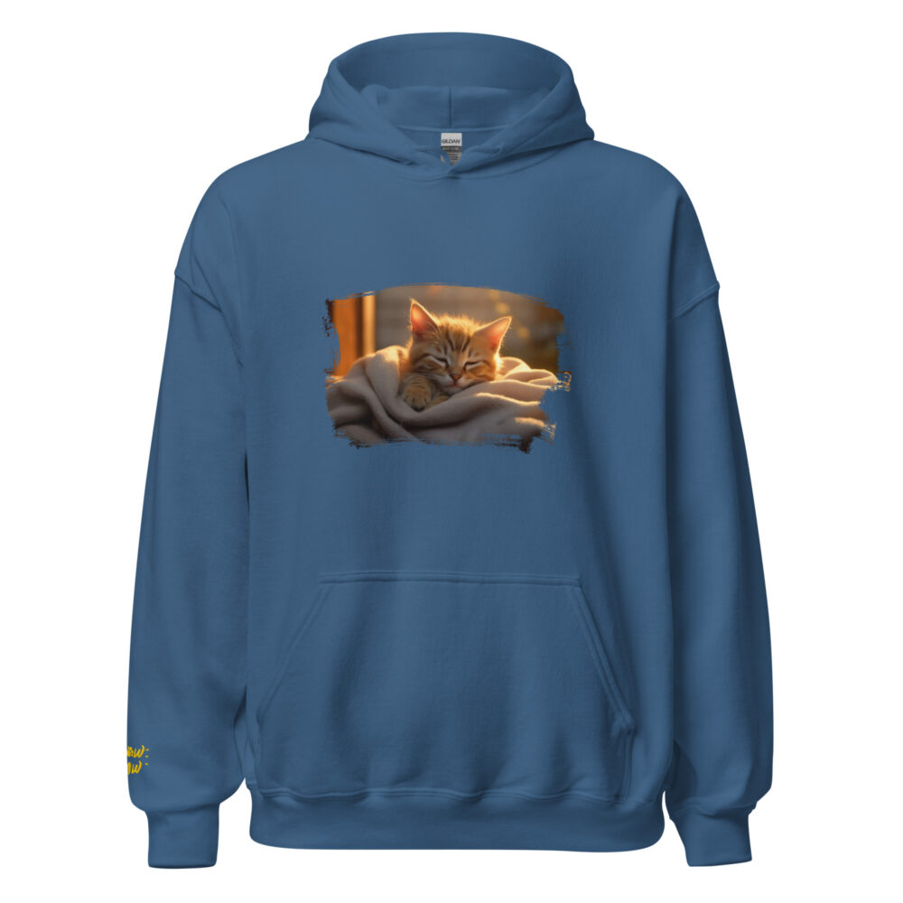 Dreamy Sleeping Kitten Hoodie - immagine 53