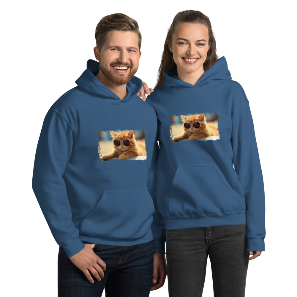 Golden Hour Aviator Cat Hoodie - immagine 20