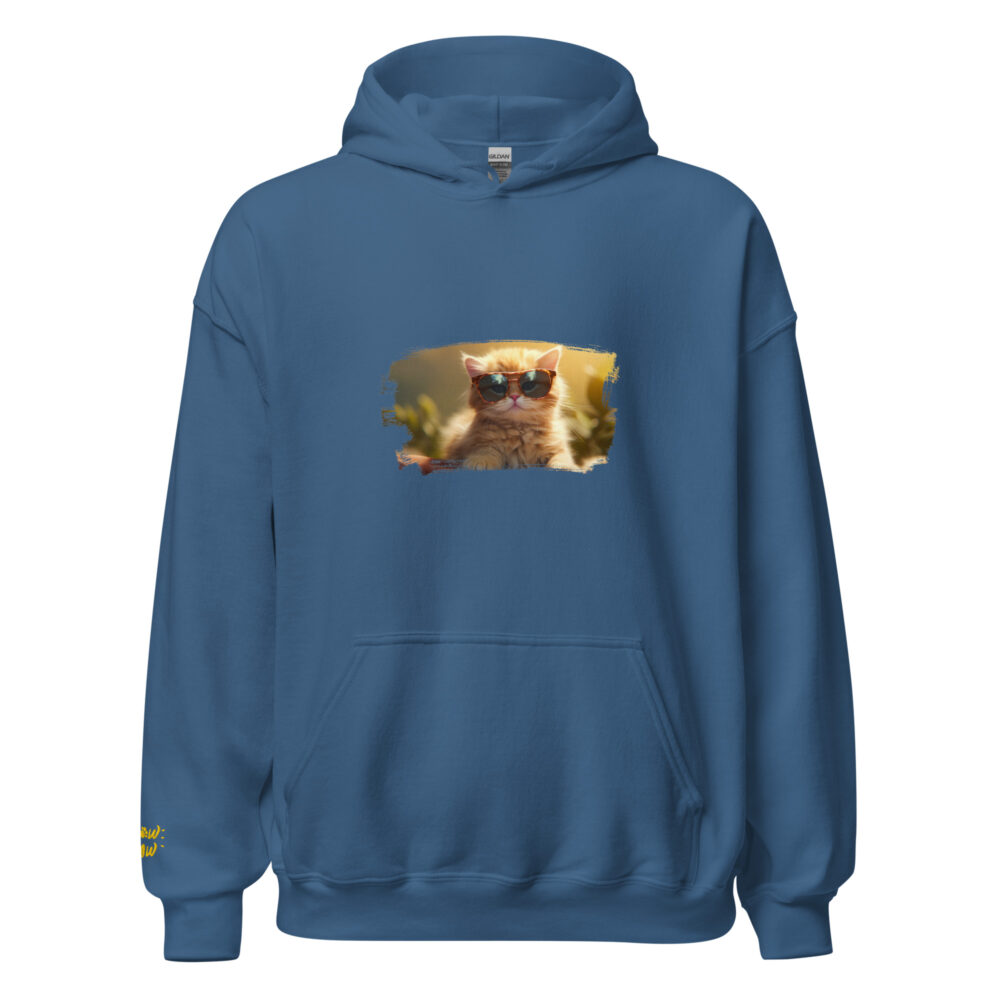 Golden Summer Cat Attitude Hoodie - immagine 53