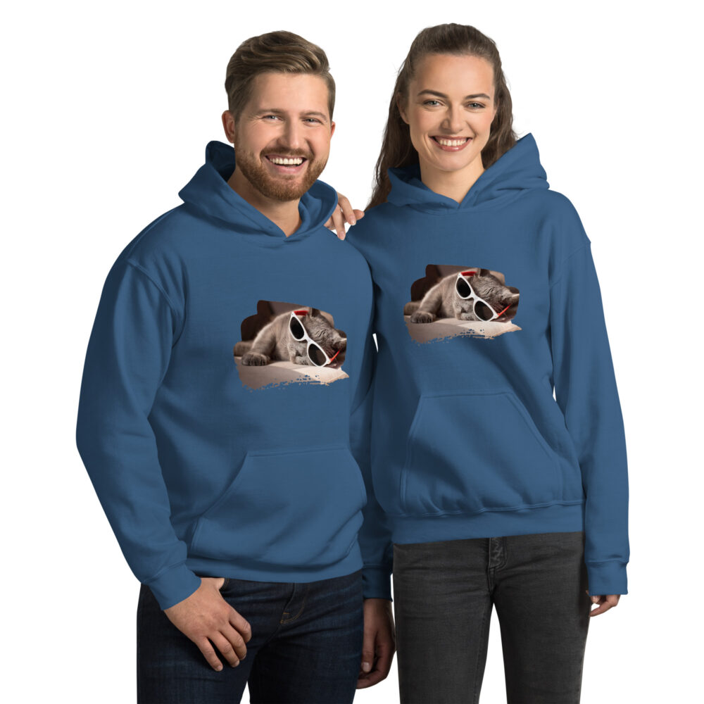 Cool Cat Nap Retro Hoodie - immagine 20