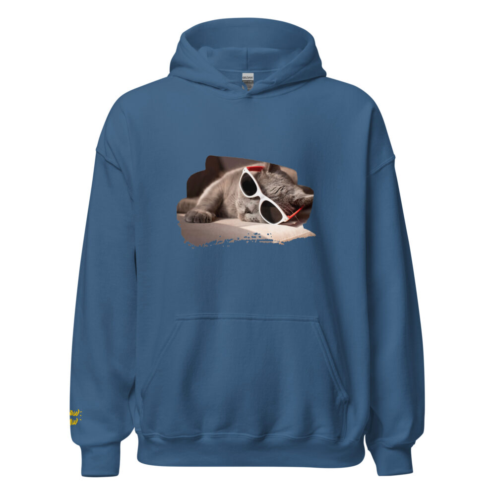Cool Cat Nap Retro Hoodie - immagine 53