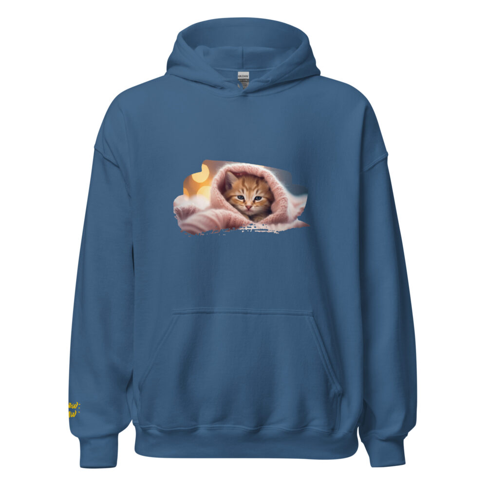 Pink Blanket Kitten Warmth Hoodie - immagine 52