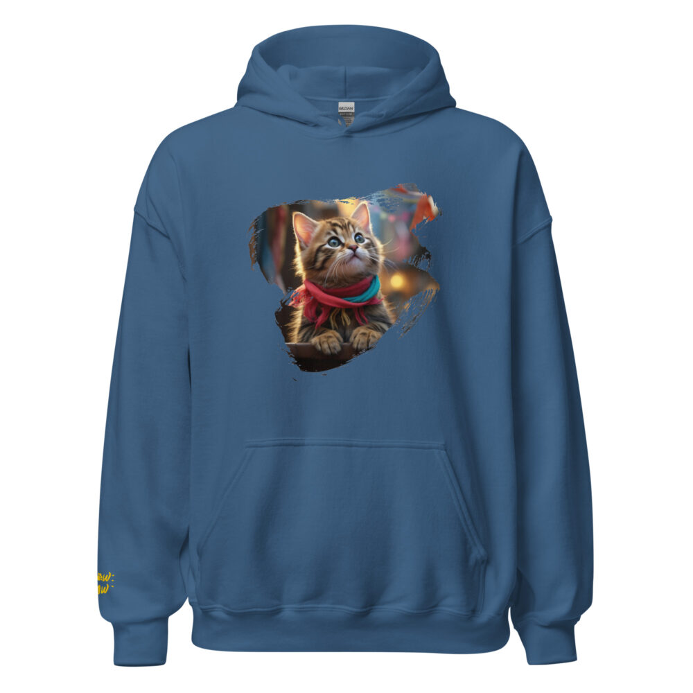 Winter Scarf Tabby Explorer Hoodie - immagine 53