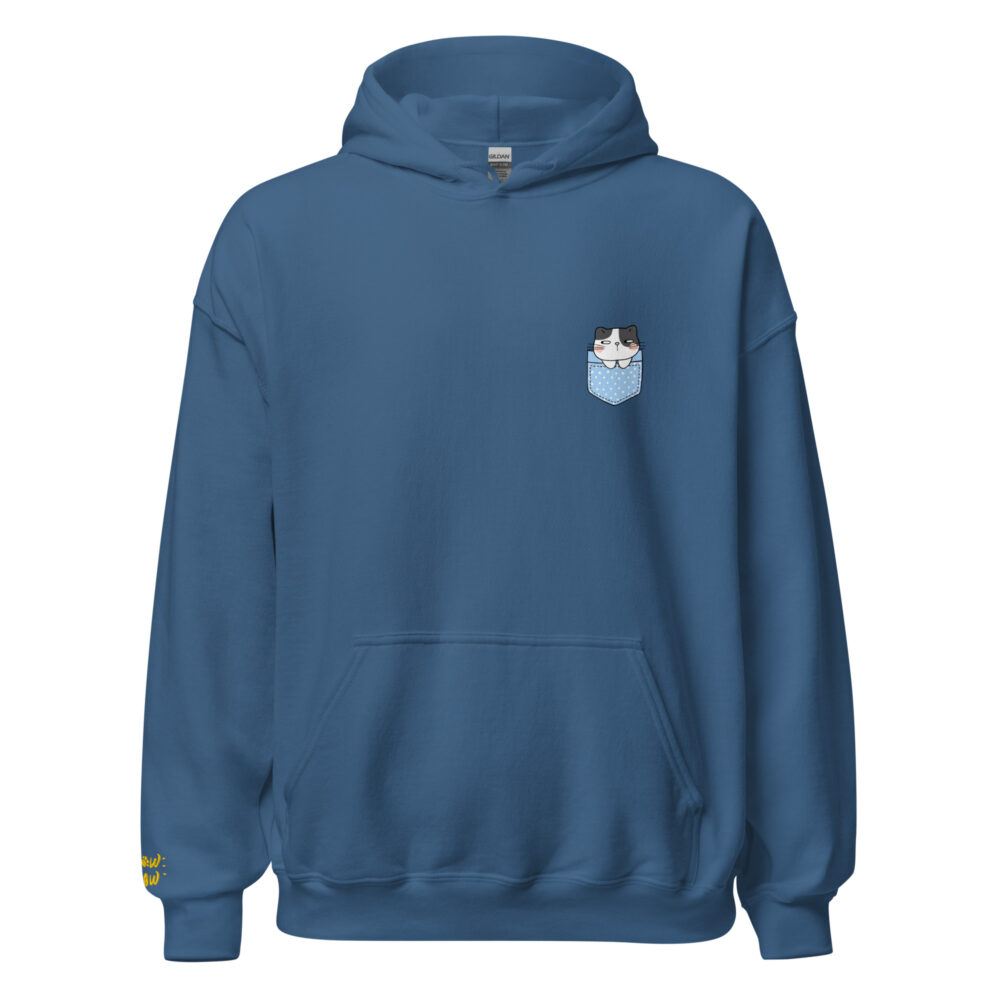 Felpa con Cappuccio Heart Pocket Kitty - immagine 61