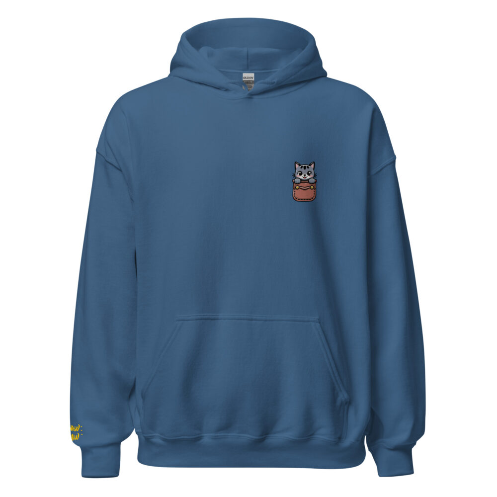 Felpa con Cappuccio Leather Pocket Cat - immagine 61