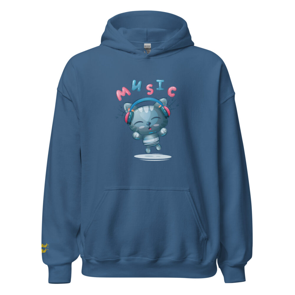 Felpa Music Beat Kitty - immagine 61