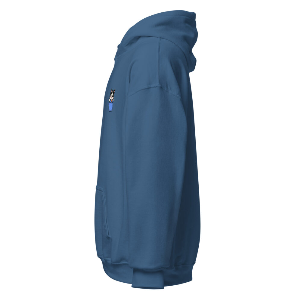 Felpa con Cappuccio Blue Pocket Pal - immagine 63