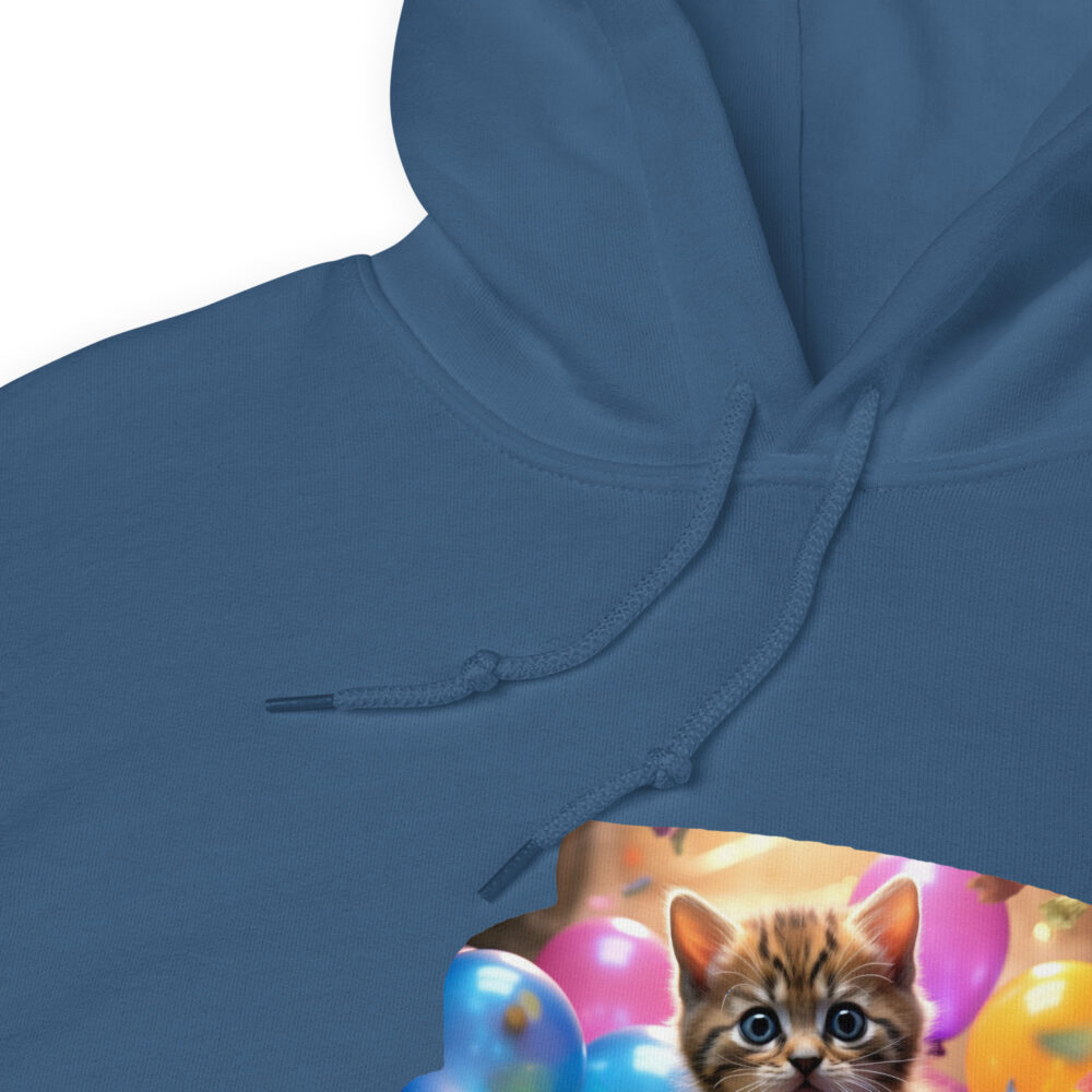 Balloon Party Kitten Celebration Hoodie - immagine 19