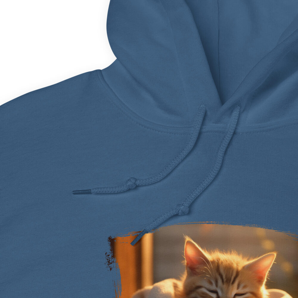 Dreamy Sleeping Kitten Hoodie - immagine 19