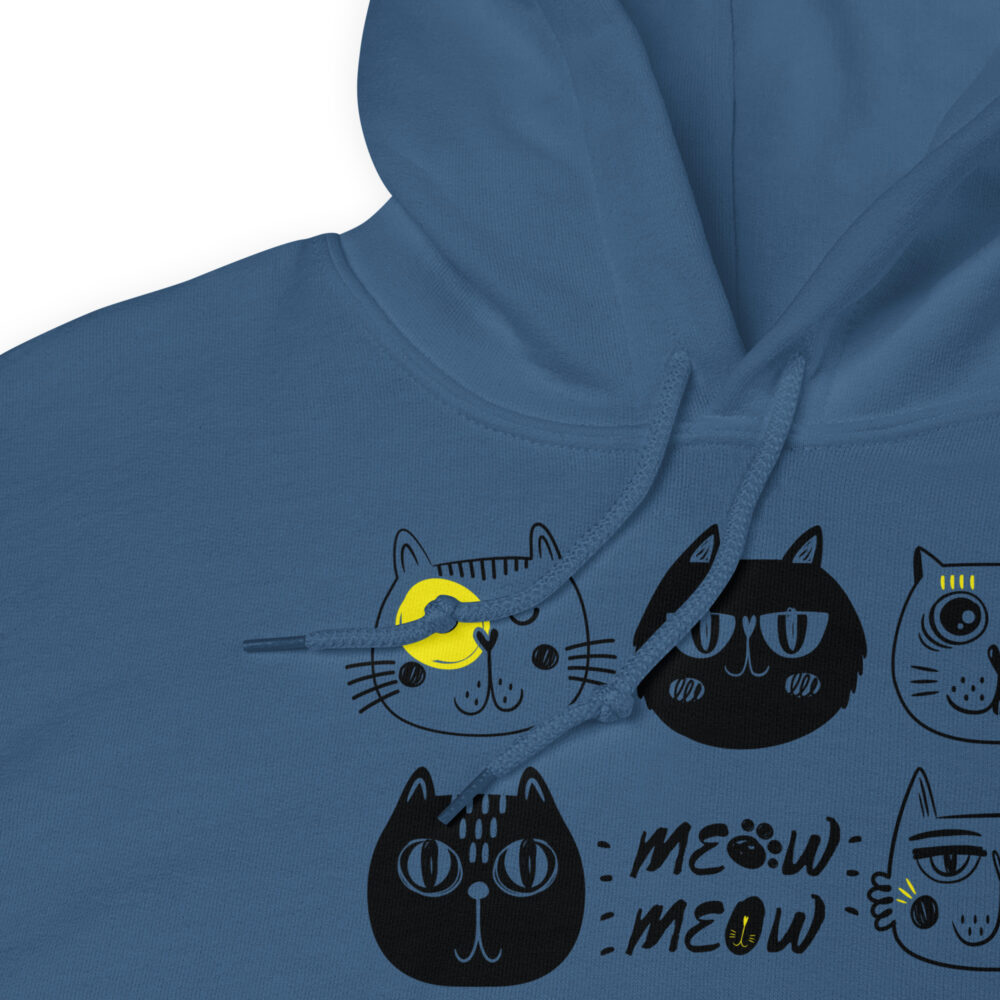 Felpa Cat Emotions - immagine 11