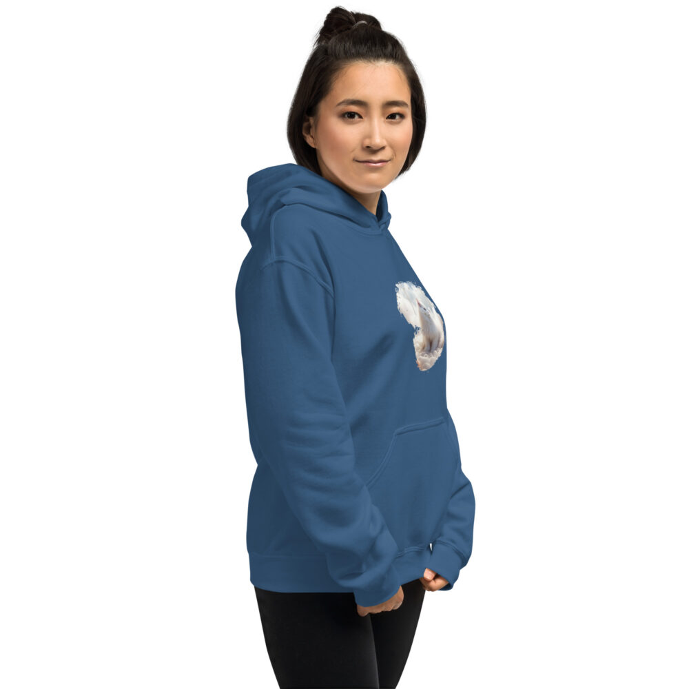 Heavenly White Cat Deluxe Hoodie - immagine 18