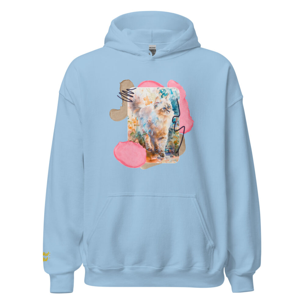 Felpa con Cappuccio Colorful Whiskers - immagine 67