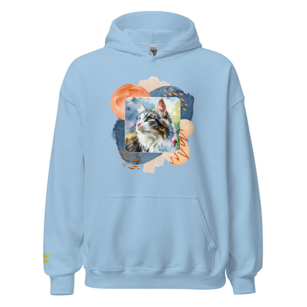 Felpa con Cappuccio Watercolor Portrait - immagine 69