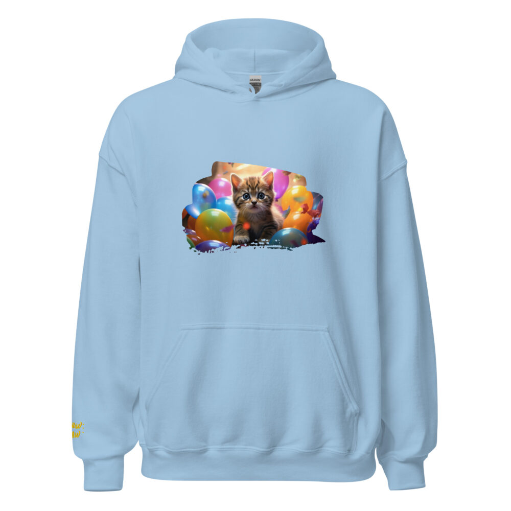 Balloon Party Kitten Celebration Hoodie - immagine 61