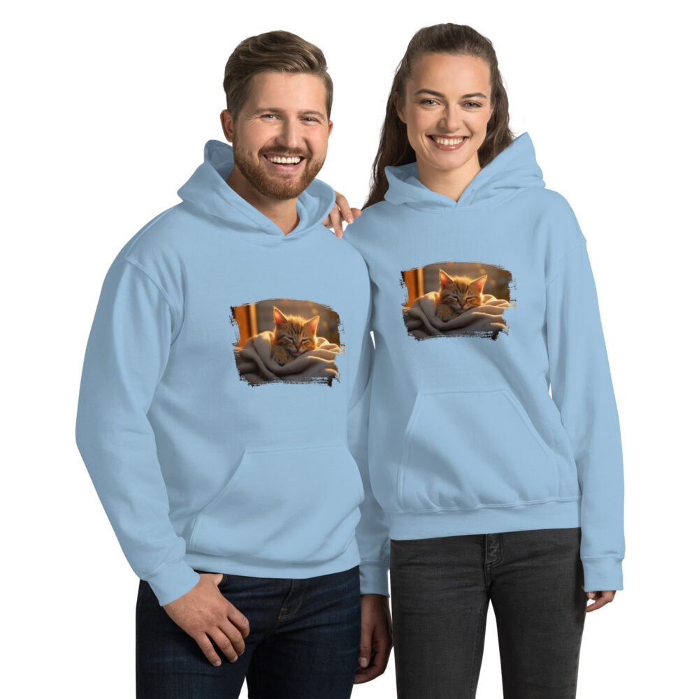 Dreamy Sleeping Kitten Hoodie - immagine 29