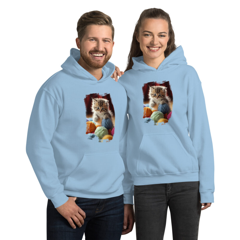 Playful Yarn Kitten Comfort Hoodie - immagine 27