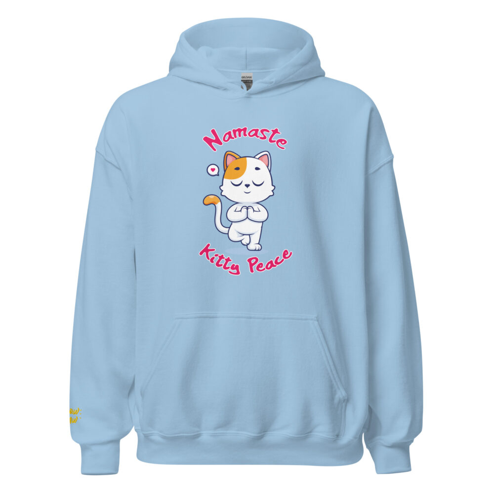 Felpa Namaste Kitty Peace - immagine 67