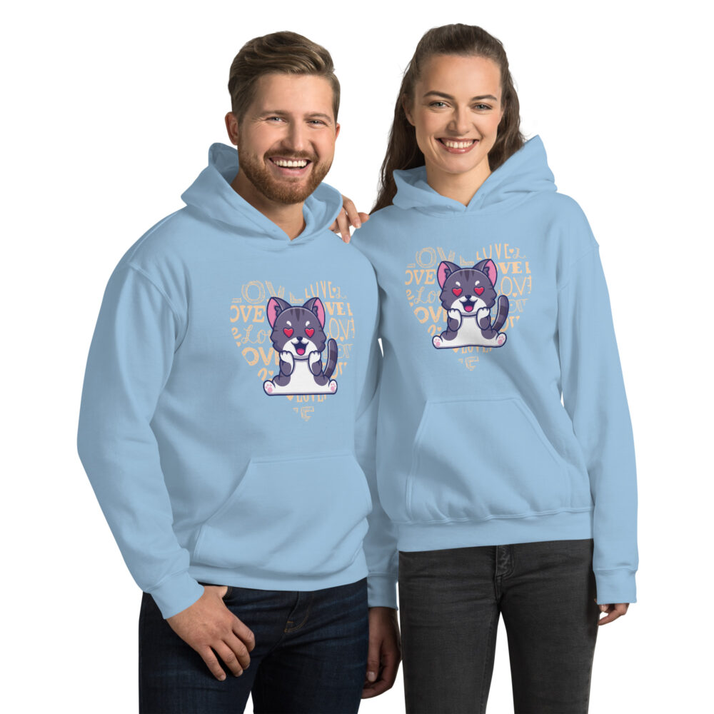 Felpa Love Heart Kitty - immagine 33
